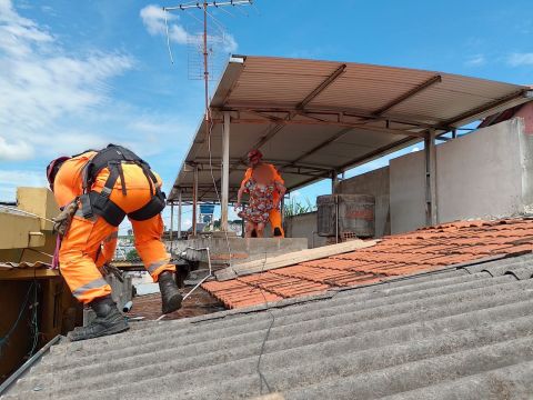 Idosa Resgatada Ap S Acidente Dom Stico No Bairro Gua Vermelha Em Formiga