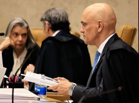 Stf Forma Maioria Para Manter Moraes Na Relatoria De Inqu Rito Contra